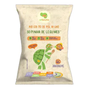 Biscoito de Polvilho Sopinha de Legumes Vegano Crilancha 40g