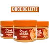 3 pastas de castanha de caju Doce de leite 300g