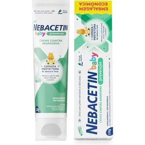 Creme Contra Assaduras Nebacetin Baby Prevenção 120g