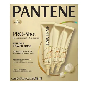 Ampola Pantene Reparação Molecular 3 de 15 ml