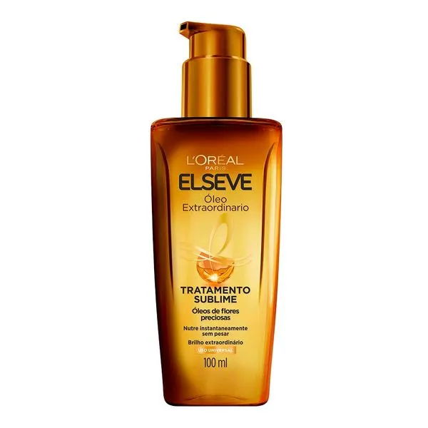 Óleo Extraordinário Elseve L'Oréal Paris Tratamento Sublime Reconstrutor 100ml
