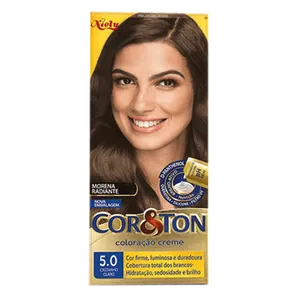 Tinta de Cabelo Niely Cor&Ton 5.0 Castanho Claro