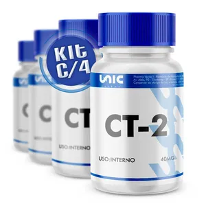 Kit 4 frascos CT-2 Colágeno Tipo II 40mg 30 Cápsulas (CADA)