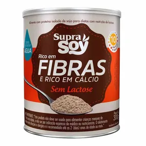 Supra Soy Sem Lactose com Fibras e Cálcio 300g
