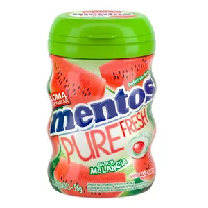 Chiclete Mentos Melancia Pure Fresh 28 Unidades