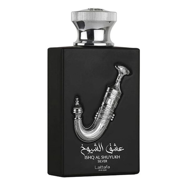 Lattafa Ishq Al Shuyukh Silver Eau de Parfum - Perfume Masculino 100ml