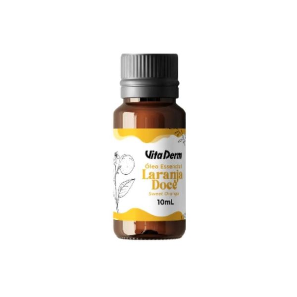 Oleo Essencial Vita Derm Laranja Doce 100% Puro 10 ml