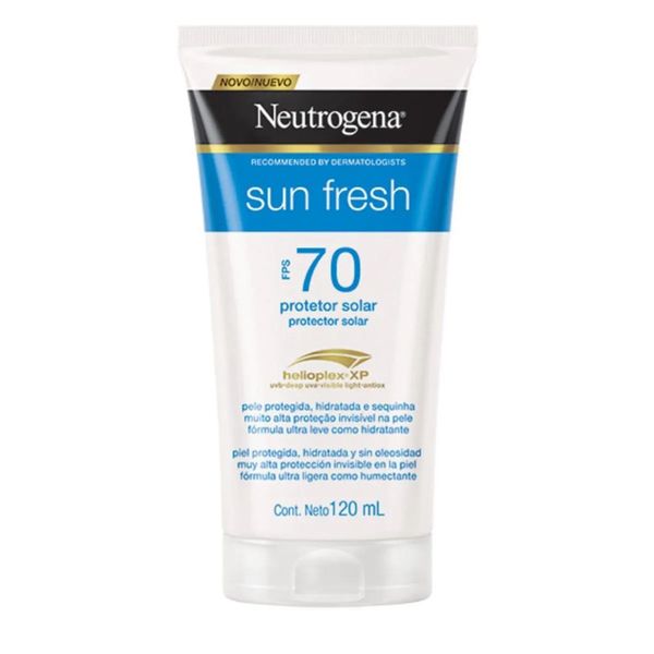 Neutrogena Sun Fresh Protetor Solar FPS 70 120ml