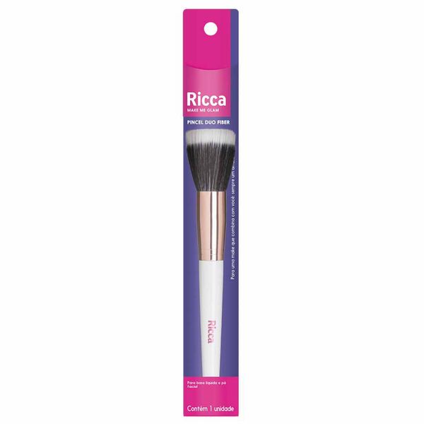 Pincel Ricca Rose Gold Duo Fiber Ref: 1946