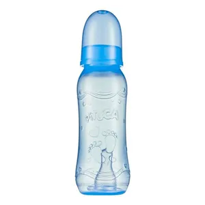 Mamadeira Pituca Acint London Azul 240ml