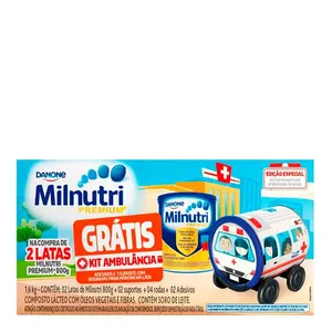 Composto Lácteo Danone Milnutri 800g 2 Unidades