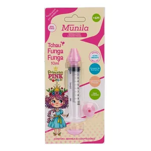 Kit Lavagem Nasal Tchau Funga Funga Munila Personagens Sortidos 2 Adaptadores + 1 Seringa