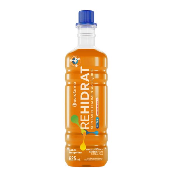 Bebida Isotônica Rehidrat com Eletrólitos Tangerina 625ml