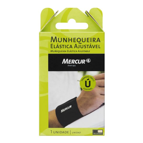 Munhequeira Ajustável Elastica Mercur Tamanho Único 1 Unidade