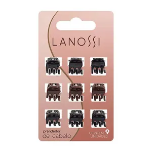 Piranha de Cabelo Lanossi Mini C/9 Uniddades