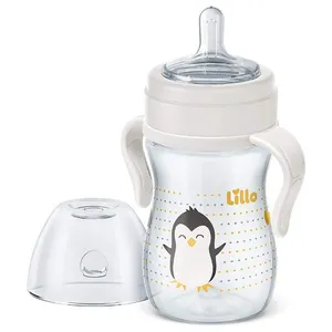 Mamadeira com Alça Super Evolution 240ml Neutra - Lillo