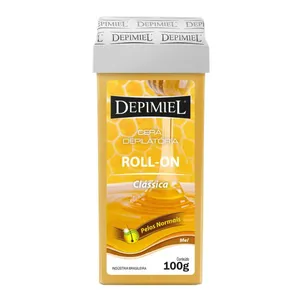 Cera Depilatória Depimiel Roll On Clássica 100g