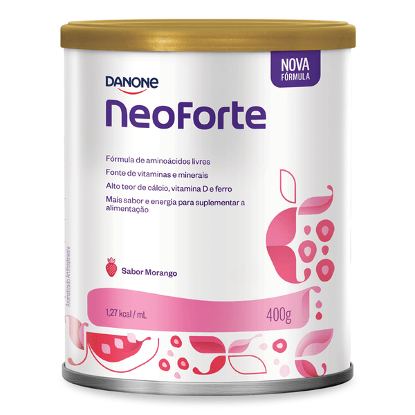 Alimento Para Nutrição Morango Neoforte 400g