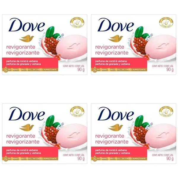 Kit c/4 Sabonetes Dove 90g Dove Revigorante