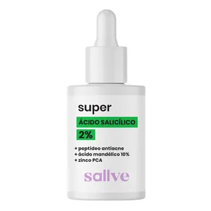 Sérum Concentrado Facial Ácido Salicílico 2% Sallve Super 30ml