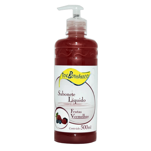 Sabonete Liquido Tok Bothanico 500ml Frutas Vermelhas