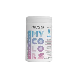 Pó Descolorante My Phios My Colors 9Tons Blue 500g