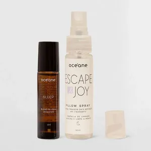 Kit Blend de Óleos Essenciais Para Dormir Melhor + Spray Relaxante Para Travesseiro (2 Produtos) Océane Kit Blend de Óleos Essenciais Para Dormir Melhor + Spray Relaxante Para Travesseiro (2 Produtos)