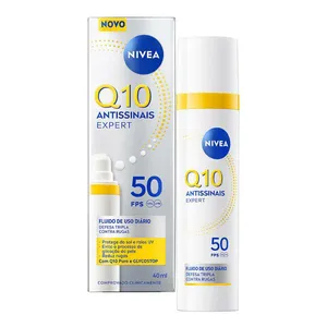 Fluido Diário Facial Antissinais Nivea FPS 50 Q10 Expert 40ml
