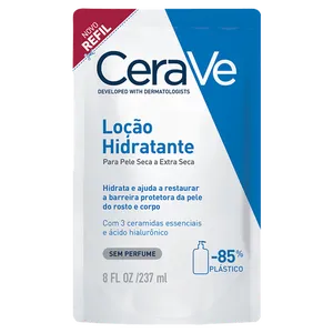 Loção Hidratante Cerave Sem Perfume Refil 237ml Sachê