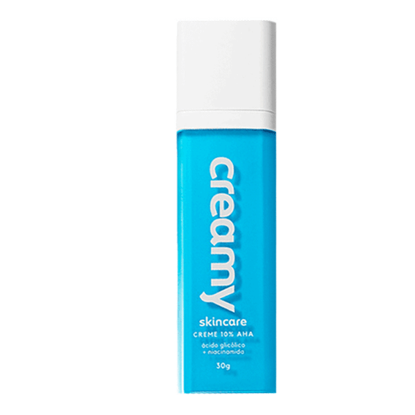 Creme Facial Ácido Glicólico 10% Creamy Skincare 30g