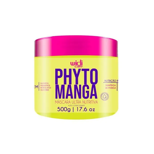 Máscara Widi Care Phyto Manga Nutrição e Maciez Cabelos 500g