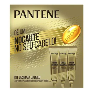 Kit Ampola De Tratamento Pantene Desmaia Cabelo 3 Unidades 15ml