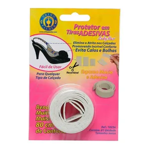 Protetor Adesivo Ortho Pauher Lady Feet Em Tiras Tamanho Único 80cm