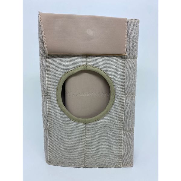 Cinta Suporte Bolsa de Ostomia com Velcro 4 Elásticos Bege - Flambé G/GG G