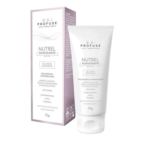 Balm Gel Creme Hidratante  Profuse Nutrel Peles Sensíveis 50g