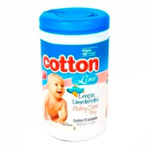 Lenço Umedecido Cotton 40 Unidades