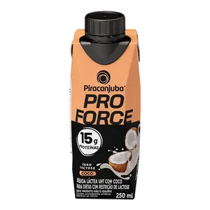 Bebida Láctea Uht Piracanjuba ProForce Coco Zero Lactose 250ml