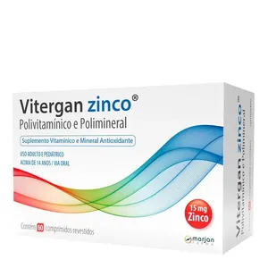 Vitergan Zinco 60 Cápsulas