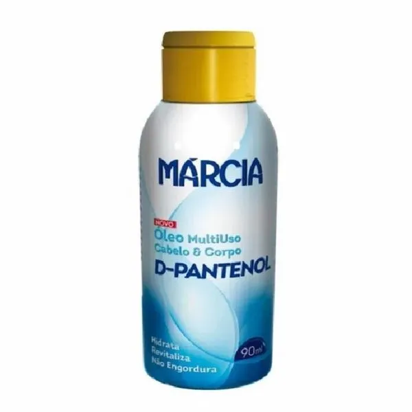 Óleo Multiuso Corpo e Cabelo Márcia D-Pantenol 90ml