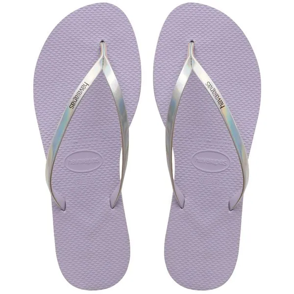 Sandálias Havaianas You Metallic Lilas 33/34