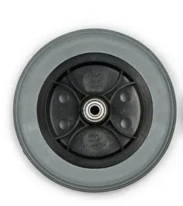 Roda Dianteira para Cadeira de Rodas Jaguaribe Unidade Roda dianteira para cadeira de rodas jaguaribe