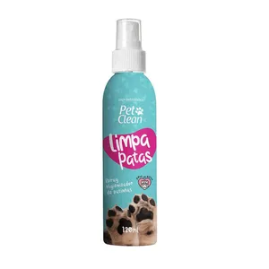 Spray Higienizador Limpa Patas Pet Clean 120 ml