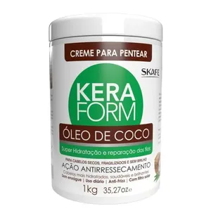Creme Para Pentear Keraform Óleo de Coco 1kg