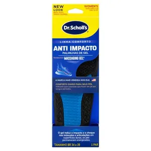 Palmilha de Gel Dr Scholls Anti Impacto 34 A 39 1 Par