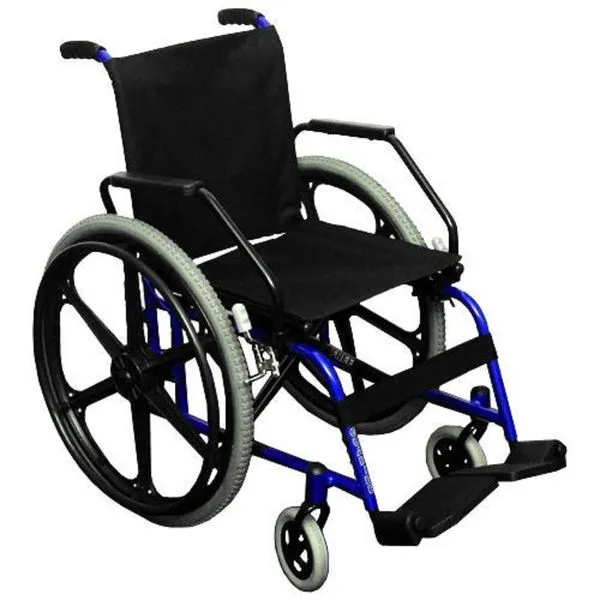 Cadeira Baxmann Free Azul Metalico