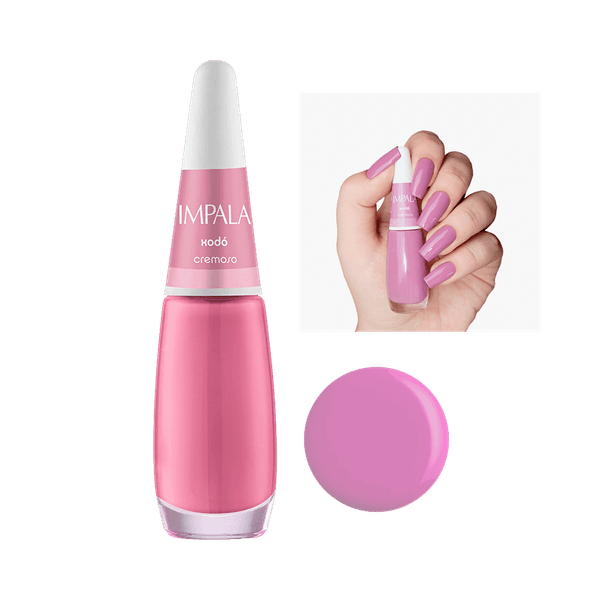 Kit c/4 Esmalte Impala Cremoso Cor: Xodo