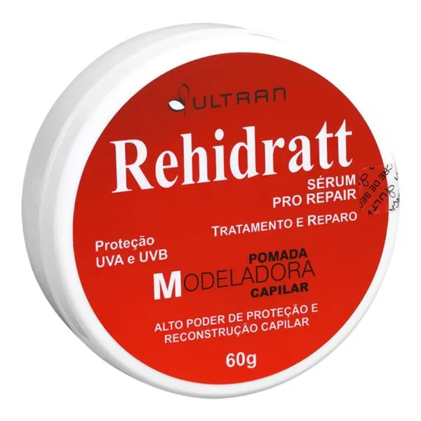 Pomada Modeladora Capilar Rehidratt Tratamento e Reparo 60g
