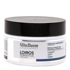 Máscara Vita Derm Matizadora Loiros Perfeitos 220g
