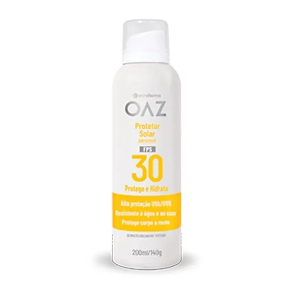 Protetor Solar Oaz Aerossol Adulto Fps30 Com 200Ml Eurofarma