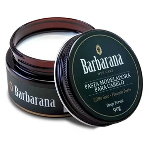 Pasta Modeladora Efeito Seco - Fixação Forte Deep Forest 90g Barbarana